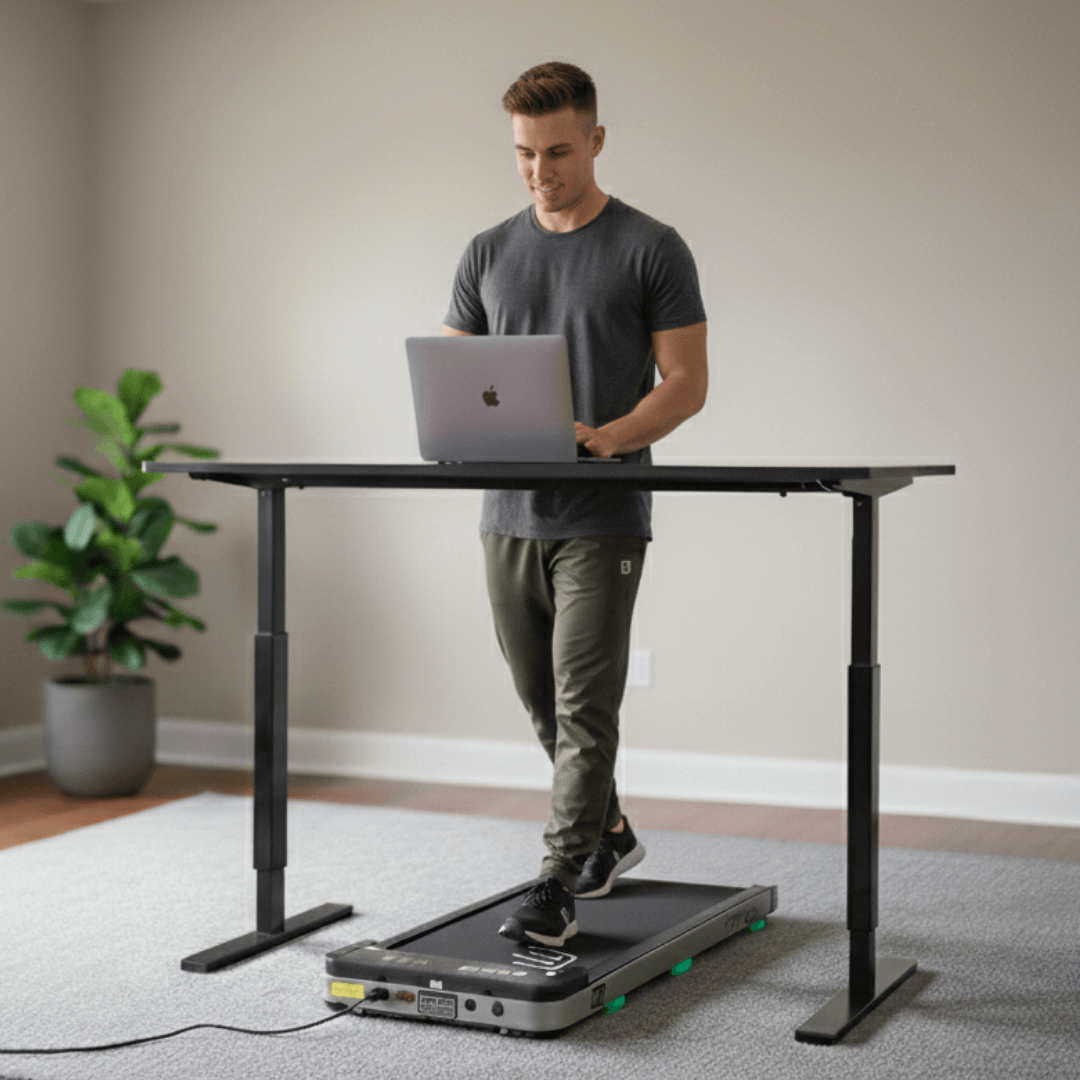 DrFit Elektryczna bieżnia domowa do chodzenia – Walking Pad 1