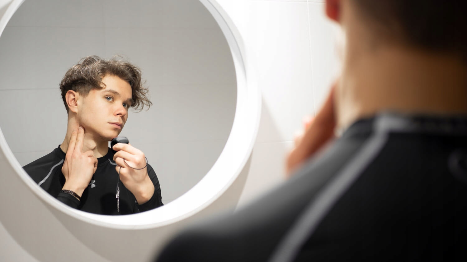 Zestaw DrFit 5-elementowy drążek, podpórki rotacyjne, trenażer szczęki, drążek, handgrip – trening siły, stabilizacji i chwytu w domu 9