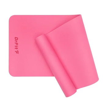 DrFit mata do ćwiczeń fitnessu i rehabilitacji różowa