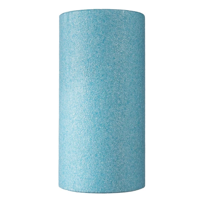 DrFit Gładki roller do masażu i rehabilitacji błękitny ø 15 x 30 cm