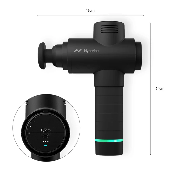 Pistolet do masażu Hypervolt 2 czarny