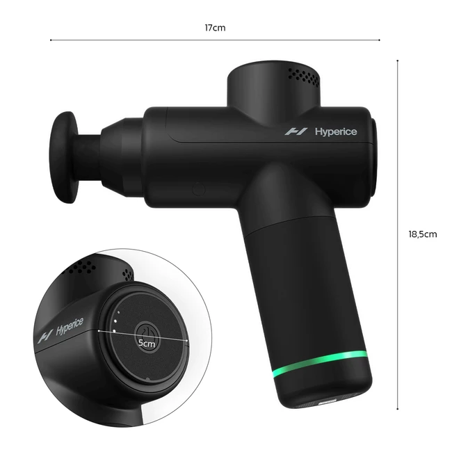Pistolet do masażu Hypervolt Go 2 czarny