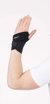 DrFit Owijany stabilizator nadgarstka z zapięciem na rzepy