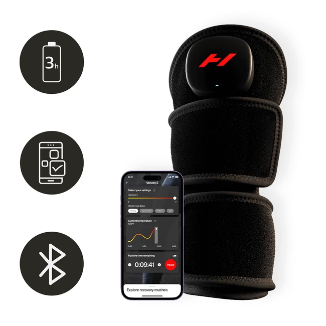 Venom 2 Leg - masażer rozgrzewająco-wibracyjny