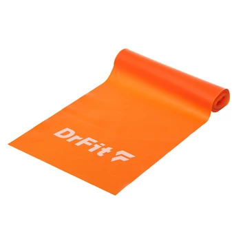 DrFit taśma lateksowa do treningu i rehabilitacji pomarańczowa 3,6kg
