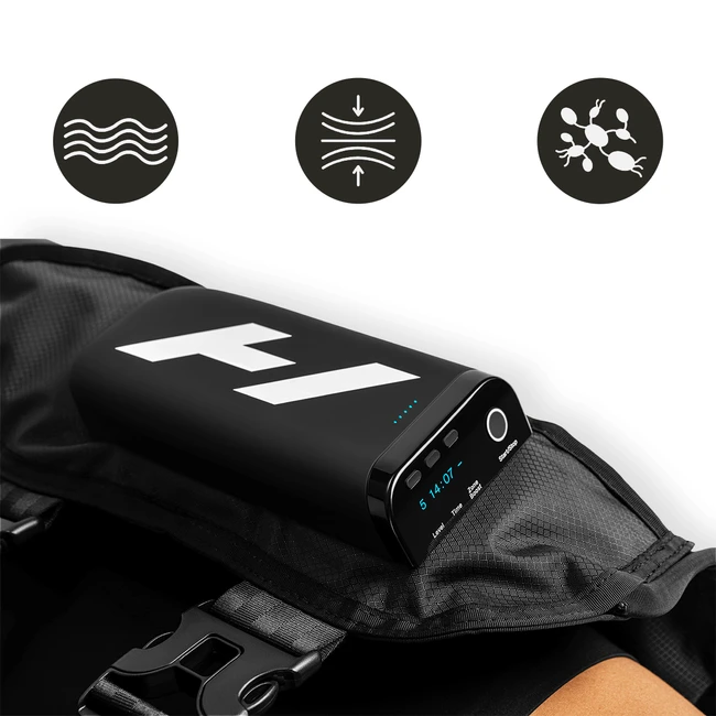 Normatec Premier Hips - kompresyjne spodenki do regeneracji ud, bioder i dolnej części pleców