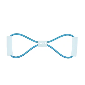 DrFit guma oporowa w kształcie ósemki niebieska