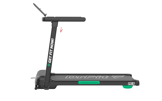 DrFit Bieżnia domowa elektryczna FX5 z funkcją łatwego składania