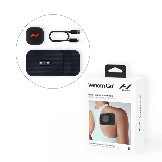 Punktowe leczenie ciepłem i wibracjami – Venom GO masażer