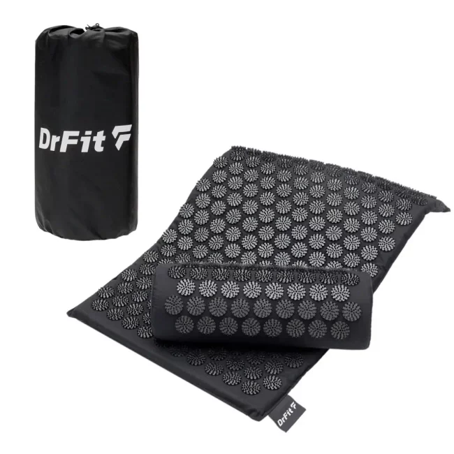 Zestaw regeneracyjny - mata do akupresury, roller sensoryczny, roller z wypustkami, poduszka balansowa z wypustkami