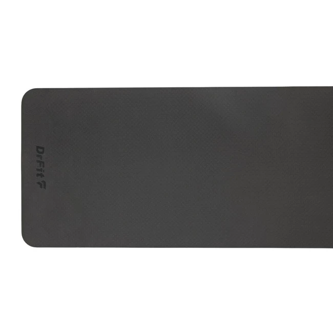 DrFit mata do ćwiczeń fitnessu i rehabilitacji czarna