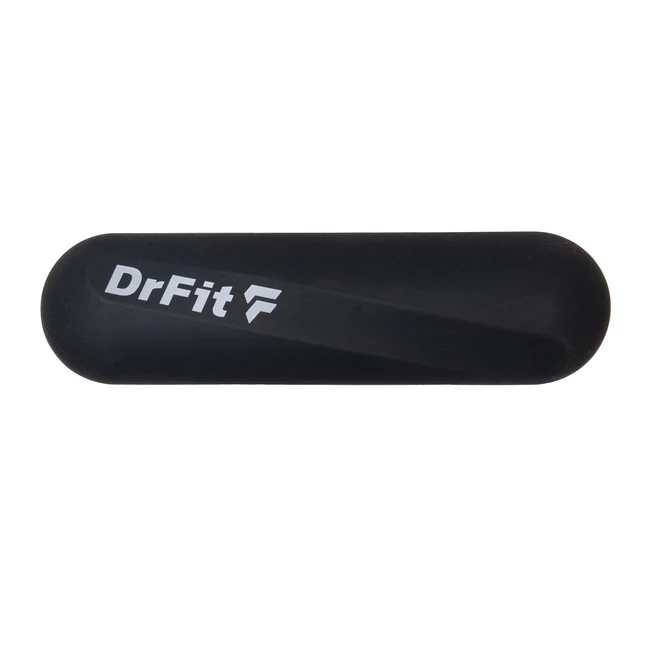 DrFit Hantle silikonowe 1 kg (para) czarne