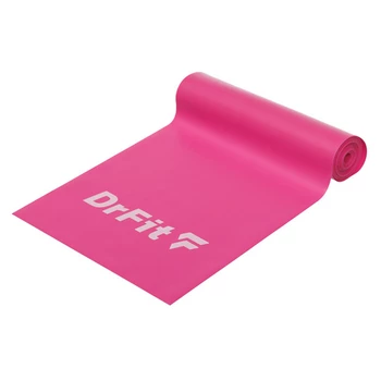 DrFit taśma lateksowa do treningu i rehabilitacji różowa 5,4kg