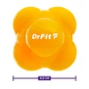 DrFit Piłka do treningu refleksu sensoryczna do ćwiczeń zręcznościowych żółta