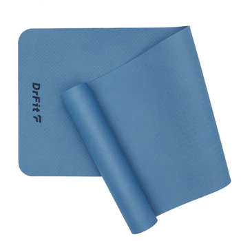 DrFit mata do ćwiczeń fitnessu i rehabilitacji niebieska