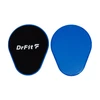 DrFit Dwustronne dyski ślizgowe do ćwiczeń niebieskie