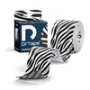DrTape mocna wodoodporna taśma do tejpingu 5 cm x 5 m Zebra