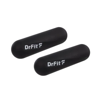 DrFit Hantle silikonowe 1 kg (para) czarne