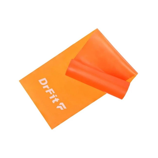 DrFit taśma lateksowa do treningu i rehabilitacji pomarańczowa 3,6kg