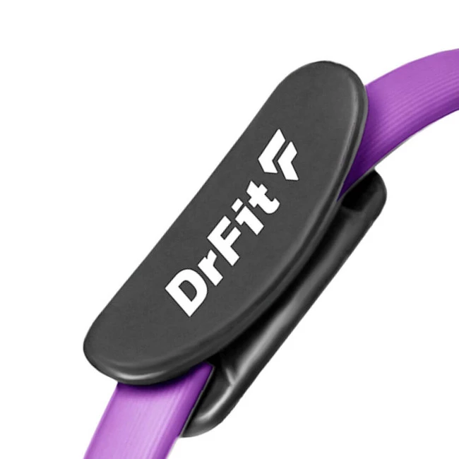 DrFit Ring do pilatesu obręcz do jogi fioletowy średnica 36 cm