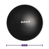 DrFit Piłka gimnastyczna wytrzymała do ćwiczeń, rehabilitacji i treningów ø 25 czarna