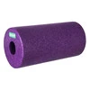DrFit Travel roller do masażu i rehabilitacji gładki fioletowy ø 15 x 30 cm