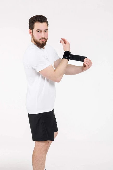 DrFit Neoprenowy stabilizator nadgarstka z paskiem na rzep