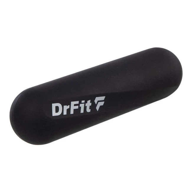 DrFit Hantle silikonowe 1 kg (para) czarne