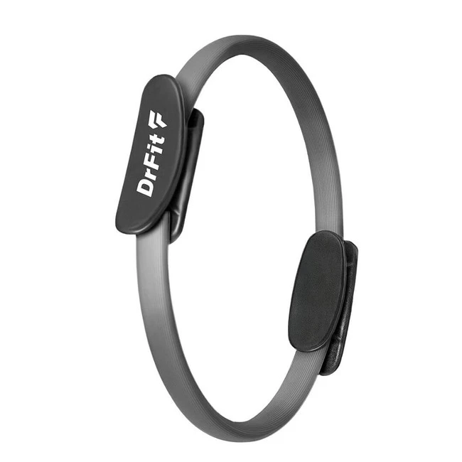 DrFit Ring do pilatesu obręcz do jogi szary średnica 36 cm