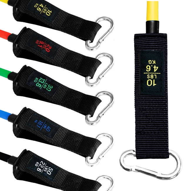 DrFit Ekspandery - zestaw 5 gum oporowych do ćwiczeń