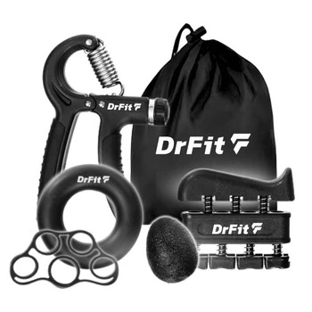 DrFit Zestaw do treningu ręki ściskacz 5 elementów
