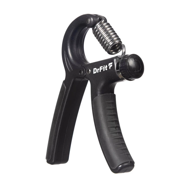 DrFit Trenażer chwytu, dłoni, mięśni przedramienia czarny