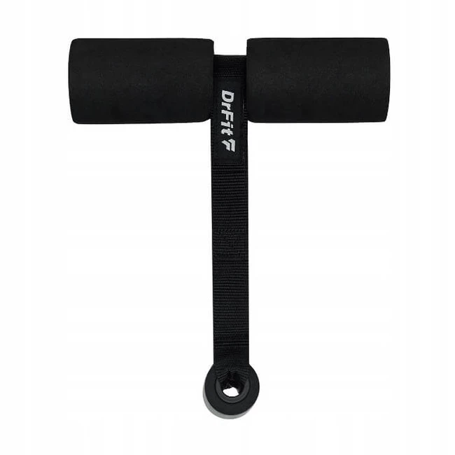 Zestaw DrFit do treningu całego ciała – drążek 100 cm, taśmy Power Band, uchwyt Nordic/ABS, shaker 500 ml