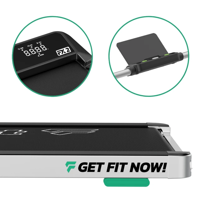 DrFit Elektryczna bieżnia domowa FX2 do chodzenia i biegania