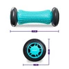 DrFit Roller rehabilitacyjny do stóp z wypustkami niebieski 17cm