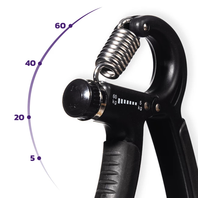 DrFit Zestaw do treningu ręki ściskacz 5 elementów