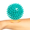 DrFit Miękka relaksująca piłka do masażu rehabilitacyjnego z wypustkami sensorycznymi ø 8 cm zielona