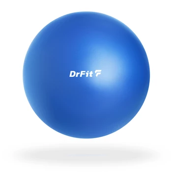 DrFit Piłka gimnastyczna wytrzymała do ćwiczeń, rehabilitacji i treningów ø 25 niebieska