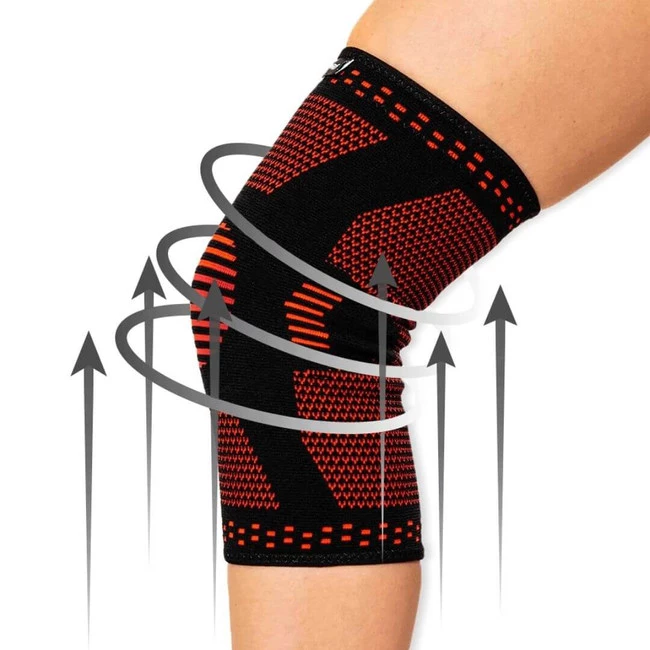 DrFit Elastyczny stabilizator kolana szary M