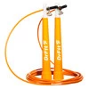 DrFit Skakanka 3 m z wytrzymałą stalową linką z możliwością regulacji do treningu fitness cardio pomarańczowa