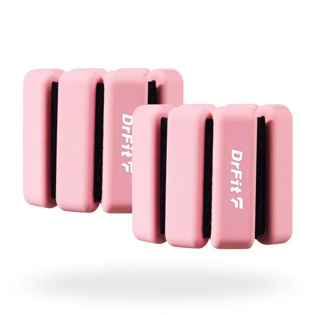 Zestaw DrFit do treningu i regeneracji – obciążniki, zestaw gum oporowych, piłka lacrosse, mata NBR