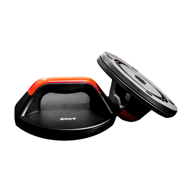 DrFit obrotowe podpórki do ćwiczeń mięśni brzucha