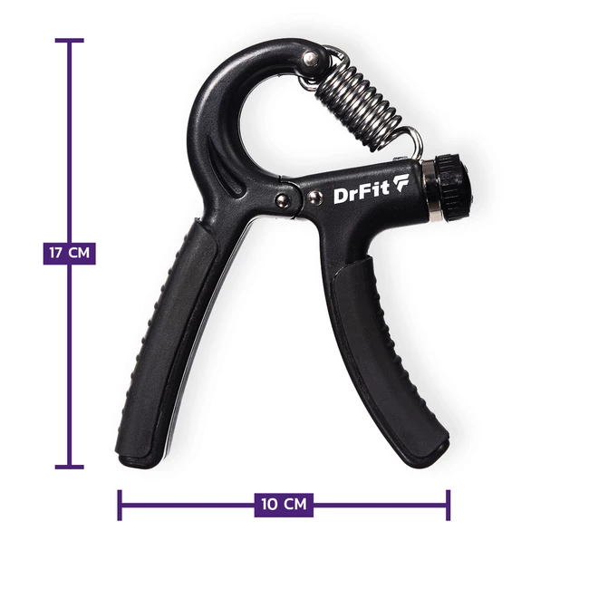 DrFit Zestaw do treningu ręki ściskacz 5 elementów