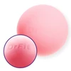 DrFit Silikonowa piłka gładka Lacrosse do masażu i rehabilitacji  kompaktowa ø 6,5 cm różowa