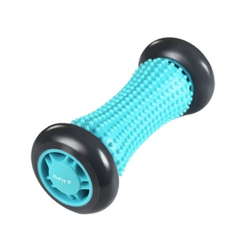DrFit Roller rehabilitacyjny do stóp z wypustkami niebieski 17cm