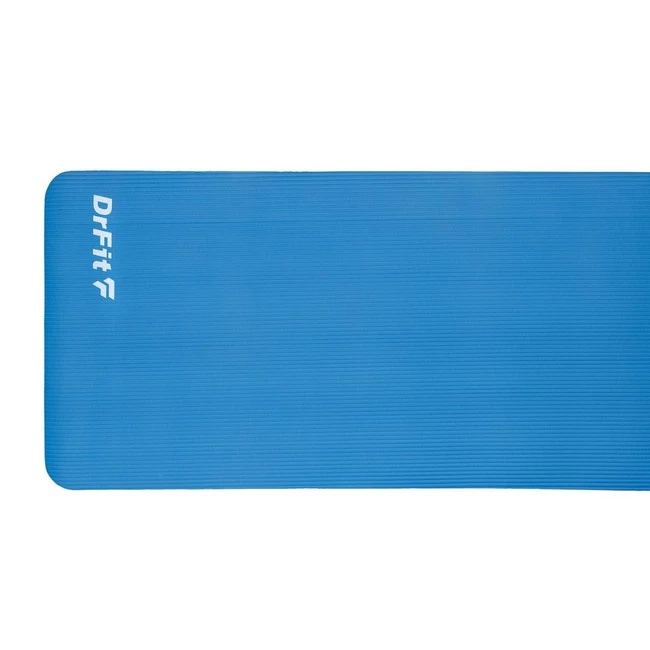 DrFit NBR grubsza antypoślizgowa mata do ćwiczeń fitnessu, jogi i rehabilitacji fioletowa