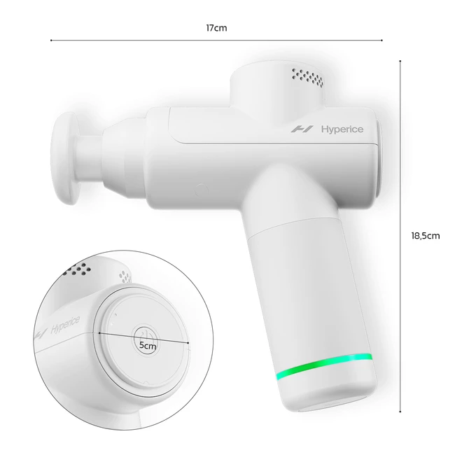 Pistolet do masażu Hypervolt Go 2 biały