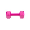 DrFit Hantle sześciokątne w kształcie heksagonów 1kg różowy