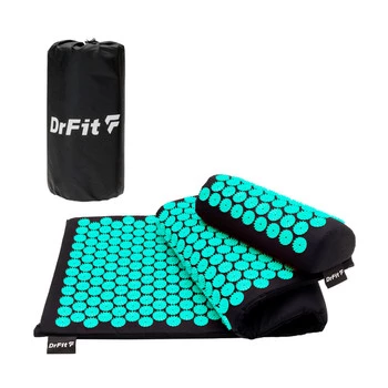 DrFit Mata długa do akupresury + poduszka i torba miętowe igły